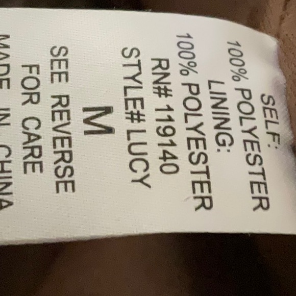 FAVLUX Fashion Sherpa Faux Fur Vest Teddy Jacket SUPER SOFT SzM Used Like NEW - Picture 11 of 11